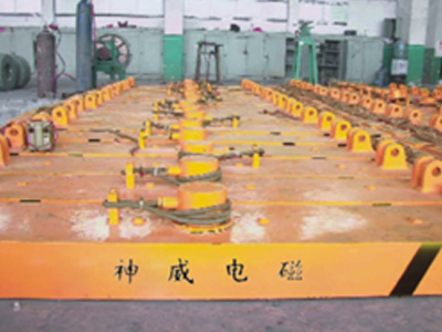 Lifting Electromagnet for lifting and transporting steel plate